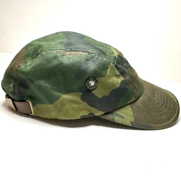 Waxed Cotton 5 panel CAMO adjustable cap - Picture 4 of 4
